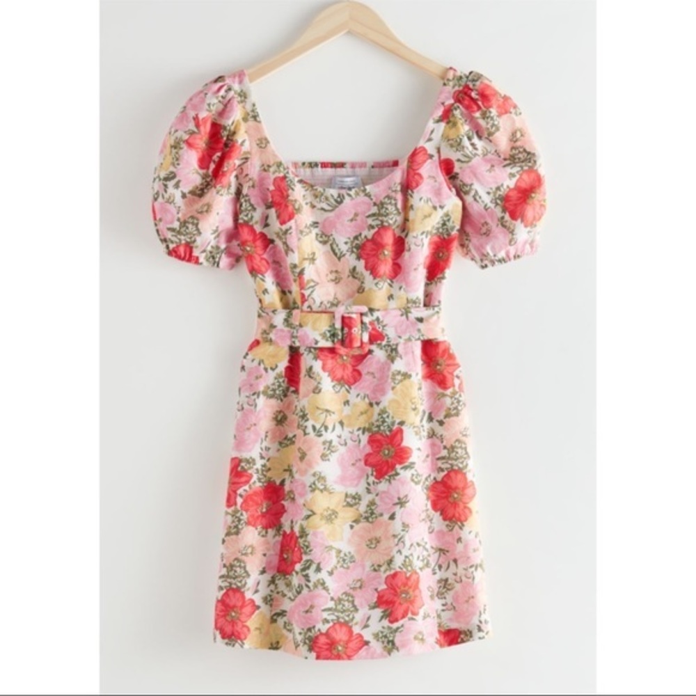 & Other Stories Dress Mini Floral 2
